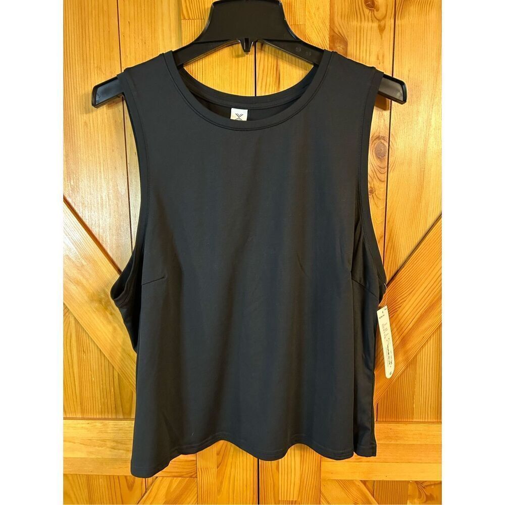 Xersion Quick Dri Tank Top Black Womans Size 0X nwt (0249)